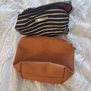 Anthropologie Travel Cosmetic Pouf